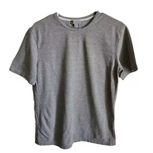 Cos Gray Casual Short Sleeve Shirt Small Euc